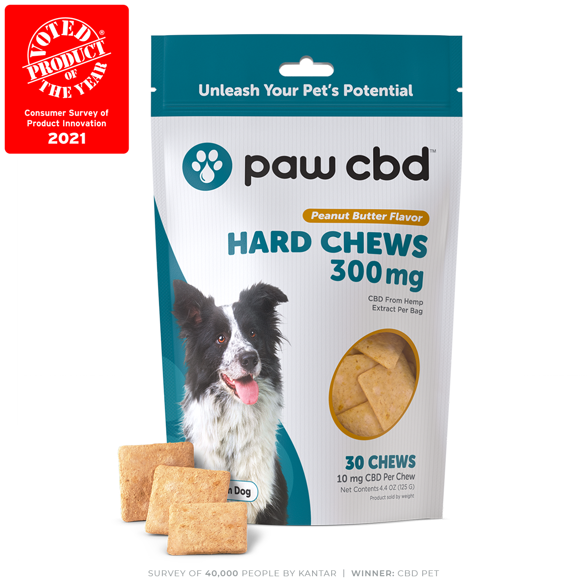 Hemp wellness hard top chews for dogs