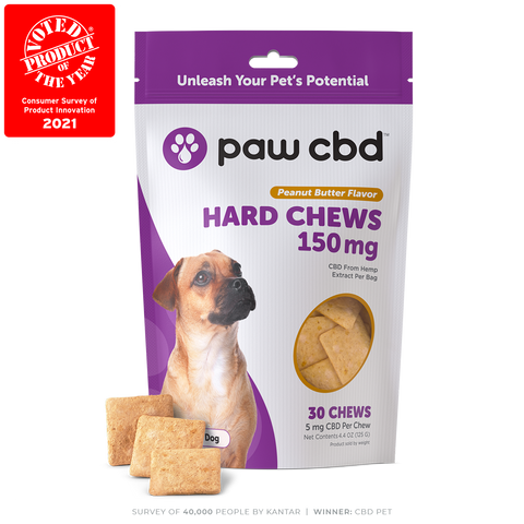 Pet CBD Oil Hard Chews for Dogs